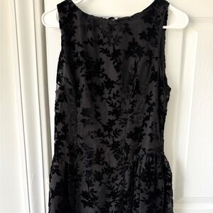 Altar'd State Black Floral Midi Dress ( Size M) NEW